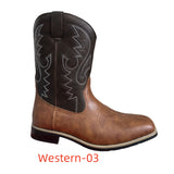 Western-02 men cowboy boots