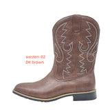 Western-02 men cowboy boots